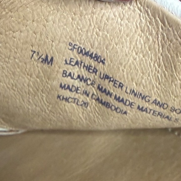 Sofft Nalanie Cream Leather Slip On Mule Sandals Women's Size 7.5 - Picture 4 of 7